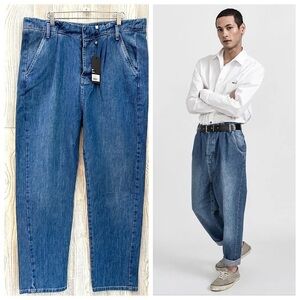 NEW! ONE TEASPOON LUXURY SOHO TROUSER JEANS Loose Fit Baggy Mens Size 36